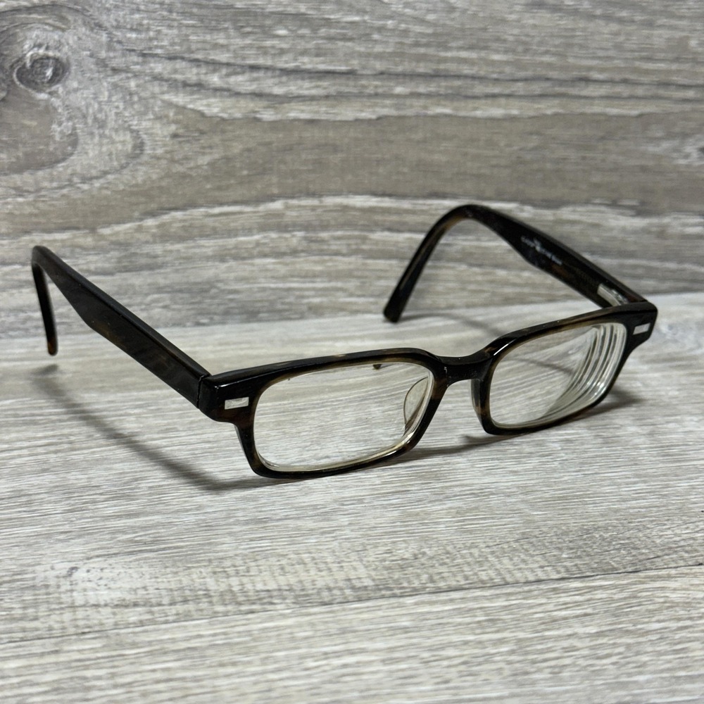 Ono CLA2020‎ Rectangle Eyeglasses Brown 49-17-145 Reading Glasses Frames